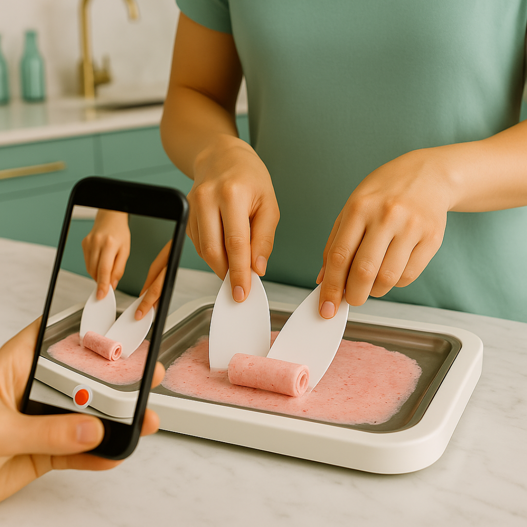 Ice Cream Roll Maker 