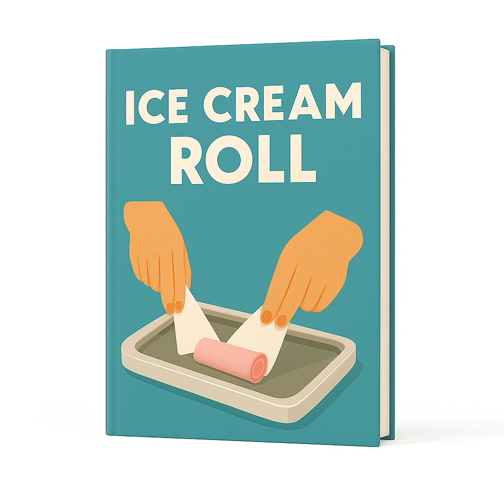Ice Cream Roll Recipe Book